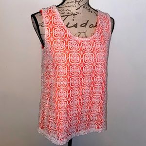 🟠C.Luce Lace Overlay Top🟠
